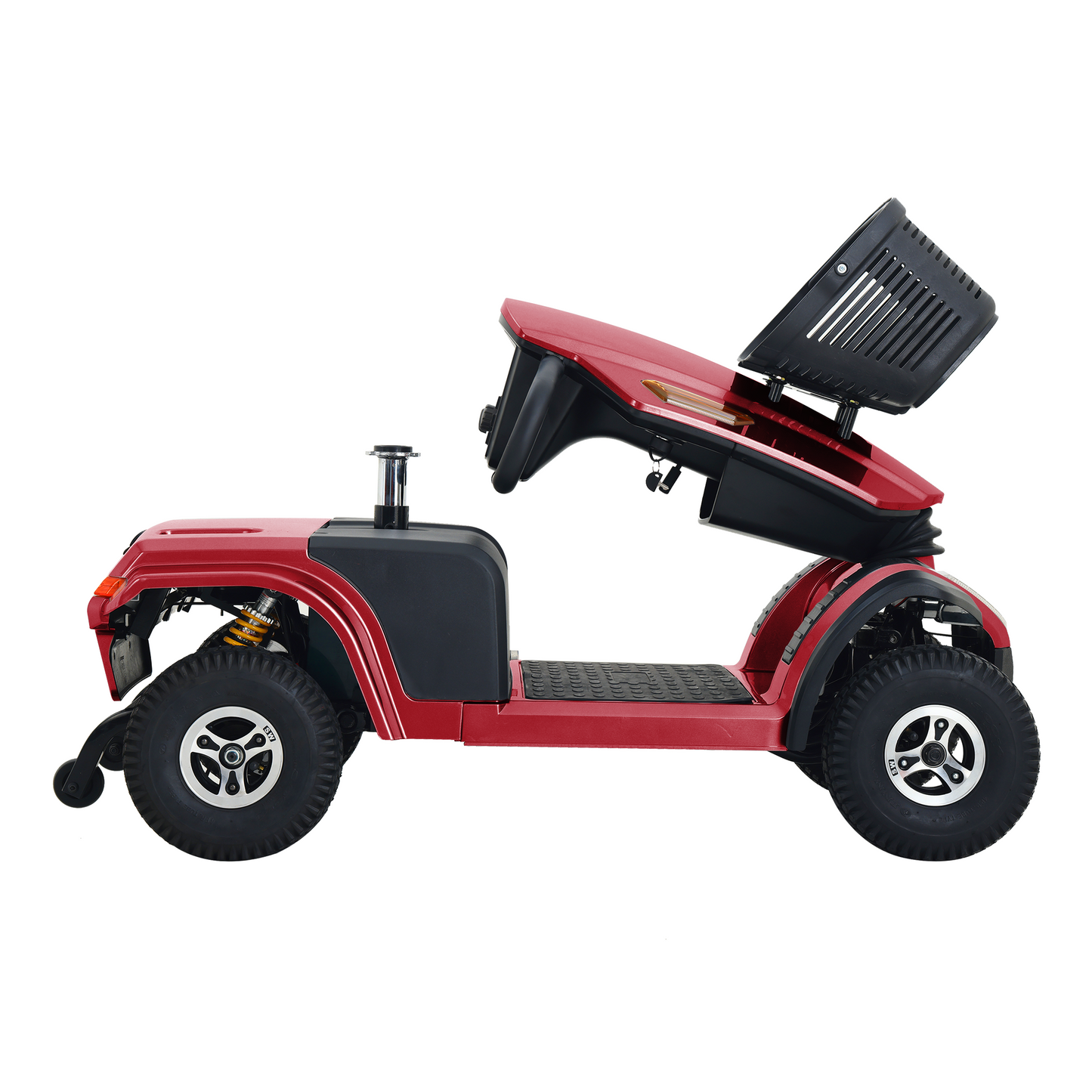 S500-RED Heavy Duty Mobility Scooter