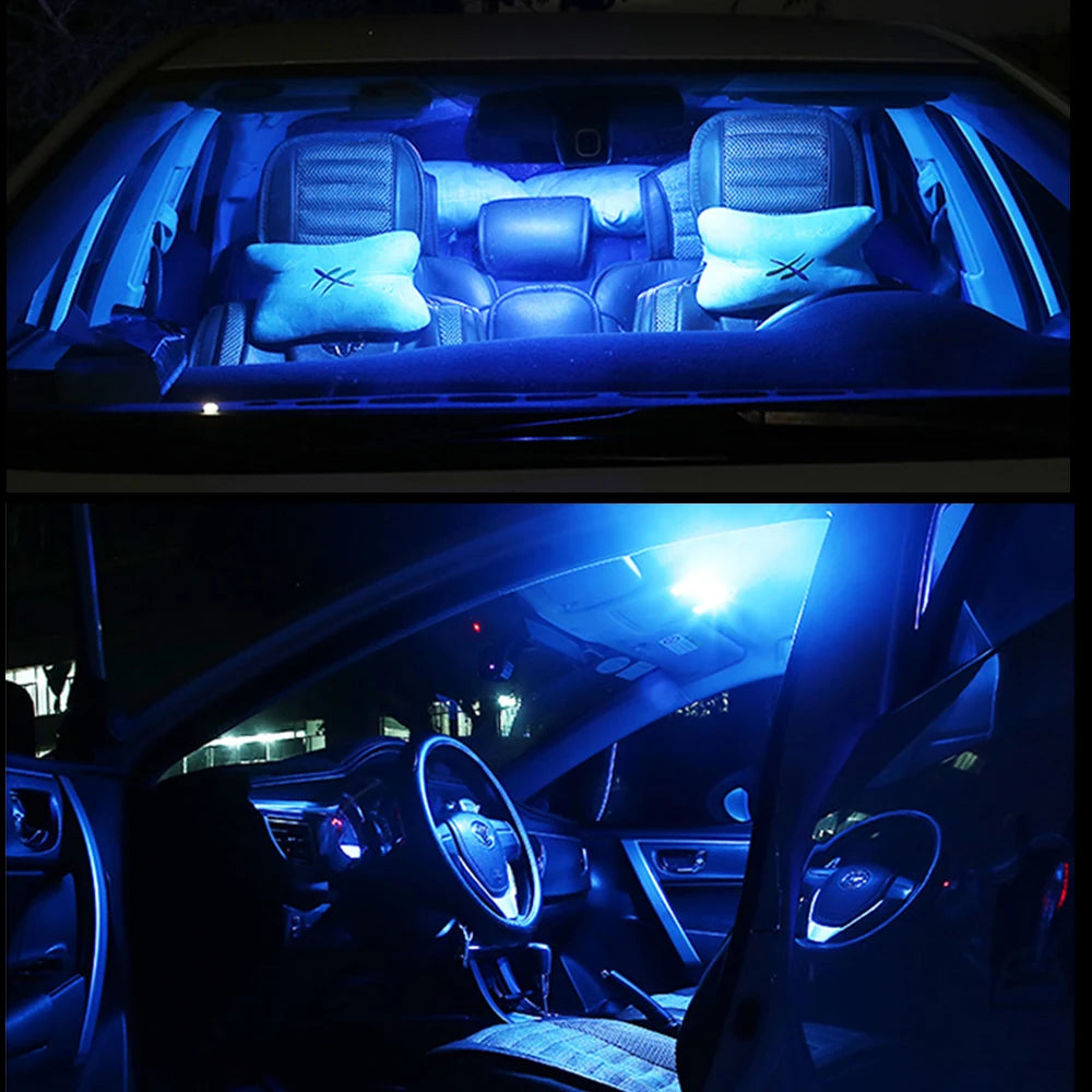 For Volkswagen VW GOLF 2 3 4 5 6 7 MK2 MK3 MK4 MK5 MK6 MK7 Accessories Car Interior LED Light Canbus Indoor Lamp Bulbs Kit