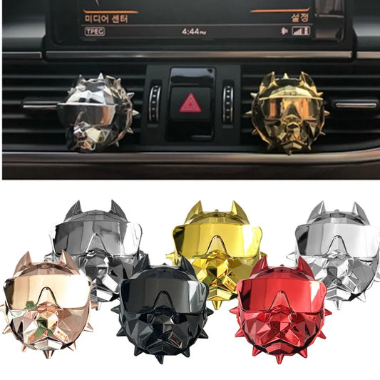 Car Air Fresheners Diffuser Deer Fragrance Luxury Car Perfume Deer Design Car Diffuser Essential Oil Fragrance Bulldog