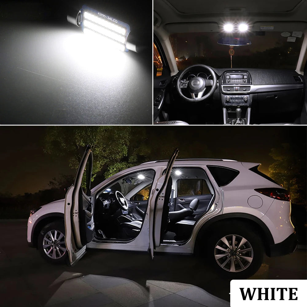 Interior LED Light For BMW 3 Series E30 E36 E46 E90 E91 E92 E93 F30 F31 F34 320i 320d 320e Coupe Touring 1982-2017