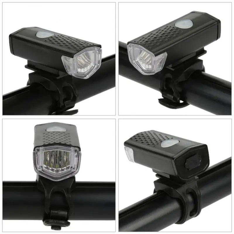 USB Rechargeable Bike Light MTB Road Mountain Front Light with Taillight 3 Modes Lantern Cycling Accessories New