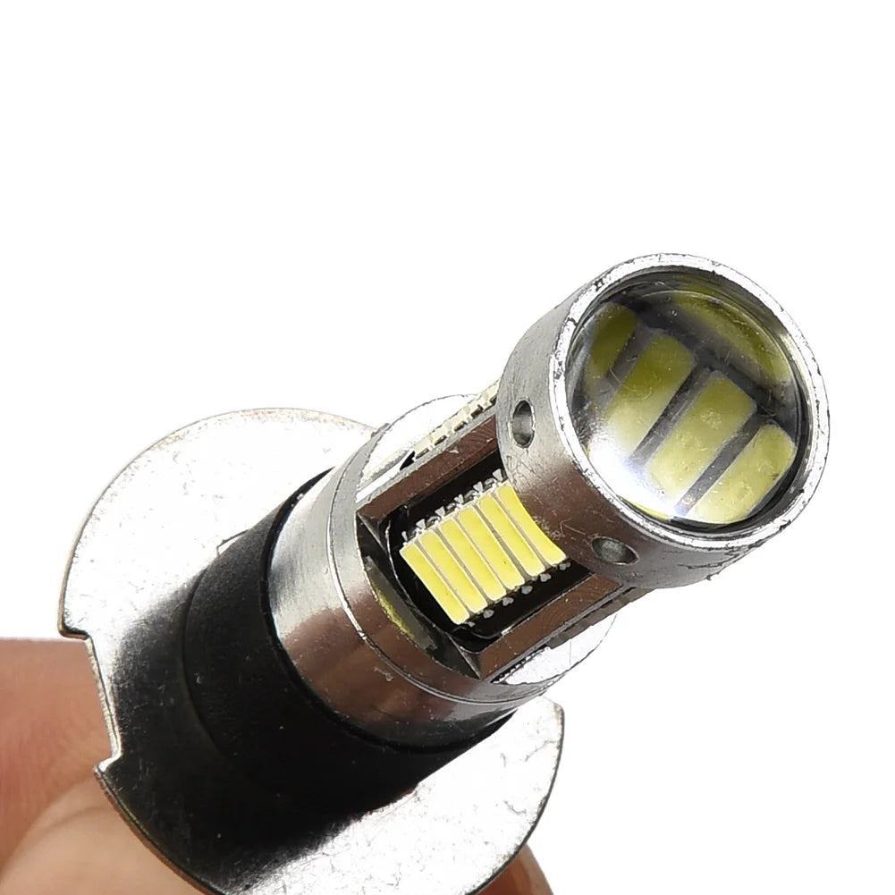 2Pcs 100W H3 LED Fog Light Bulbs 6000K 800LM Super White Daytime Running Lights 12V Led Bulb Fog Driving Lights