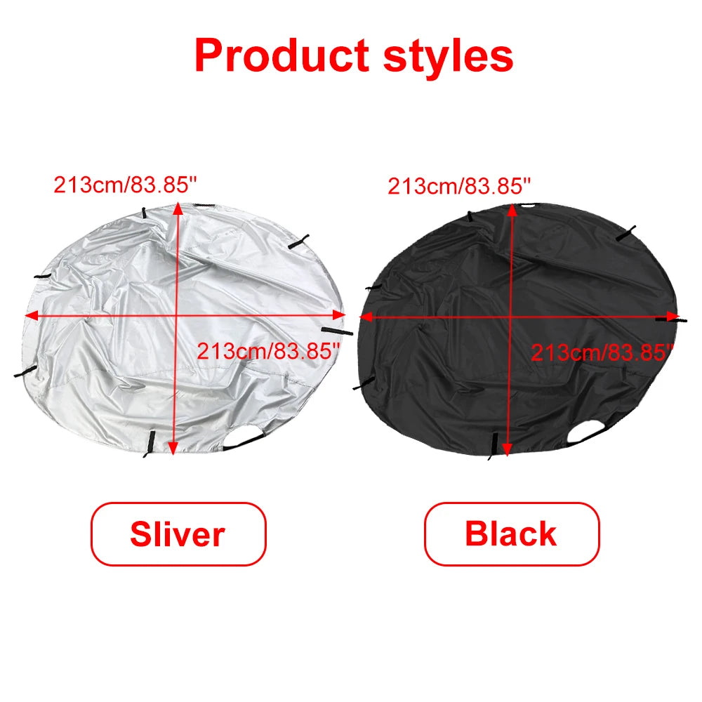 213cm*213cm 420D Car Cover Soft Top Roof Protect Waterproof Anti UV Sun Shade Dustproof Cover For Mazda MX-5 MK1 MK2 MK2.5