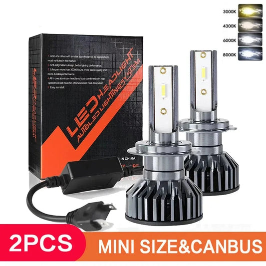 26000lm 160W 1860 CSP chip 3000k/4300k/6000k/8000k Car LED Headlight h4 h7 h1 LED headlights 9005 H7 h11 led light