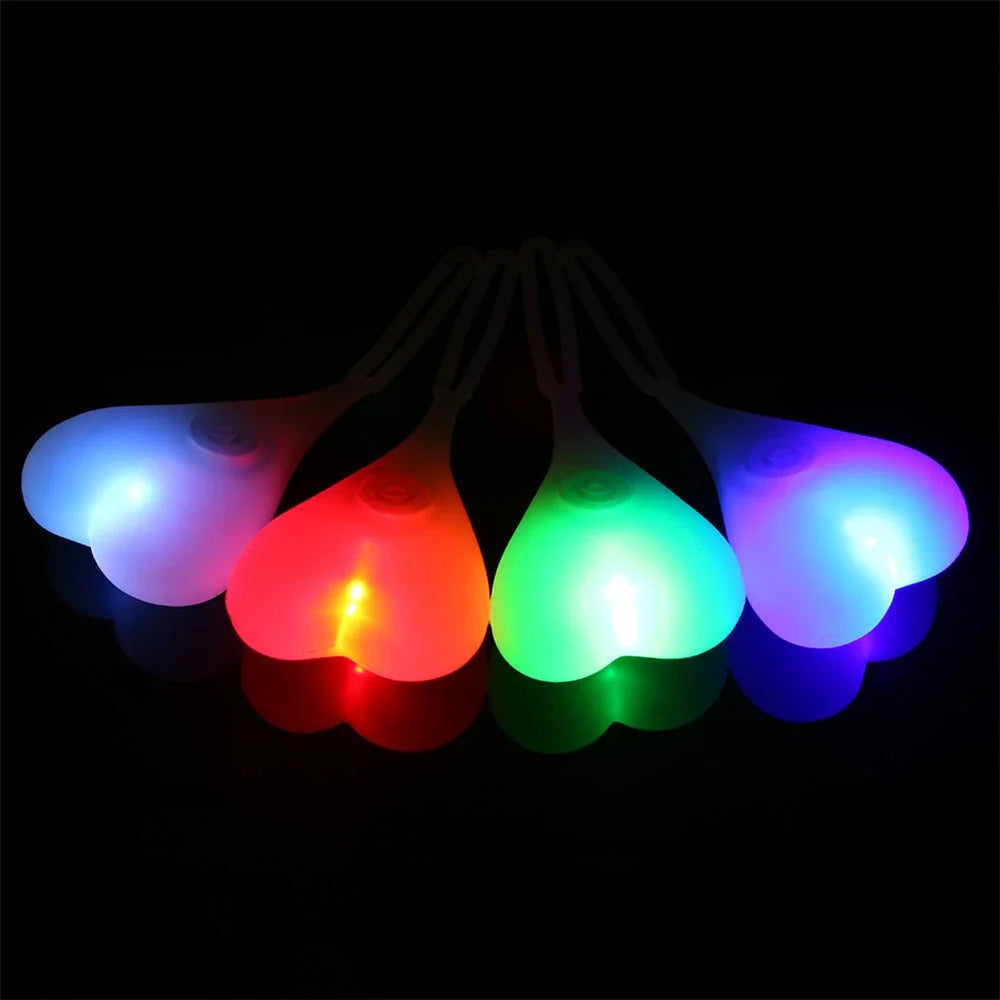 Cycling Balls Tail Silicone Light Creative Bike Waterproof Night Essential LED Red Warning Lights Bicycle Seat Back Egg Lamp