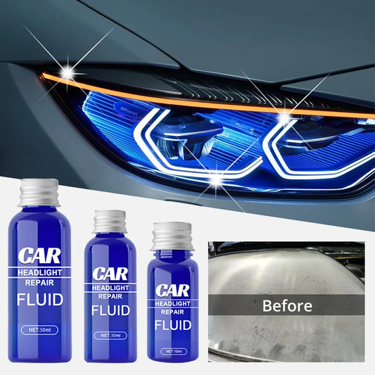 10/30/50ml Car Headlight Scratch Remover Trace Protection Car Light Cleaner Automotive Headlamp Clearn Restoration Kit Polishing