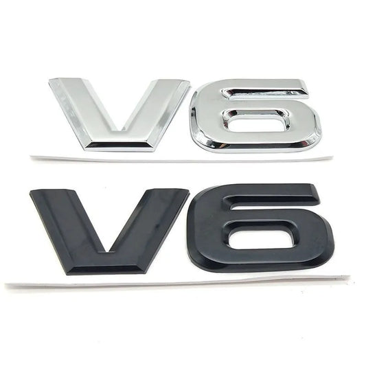 3D Car Logo Sticker Emblem Auto Badge Decal For V6 Mercedes BMW Audi Ford Fiesta Mustang Ranger Nissan Toyota Honda Styling