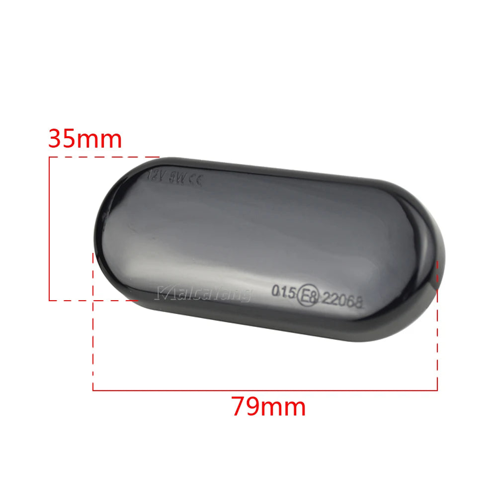 For VW Golf 3 4 MK3 MK4 Passat 3BG Polo 6N 9N Bora Vento Dynamic Side Marker Turn Signal Sequential Blinker Light