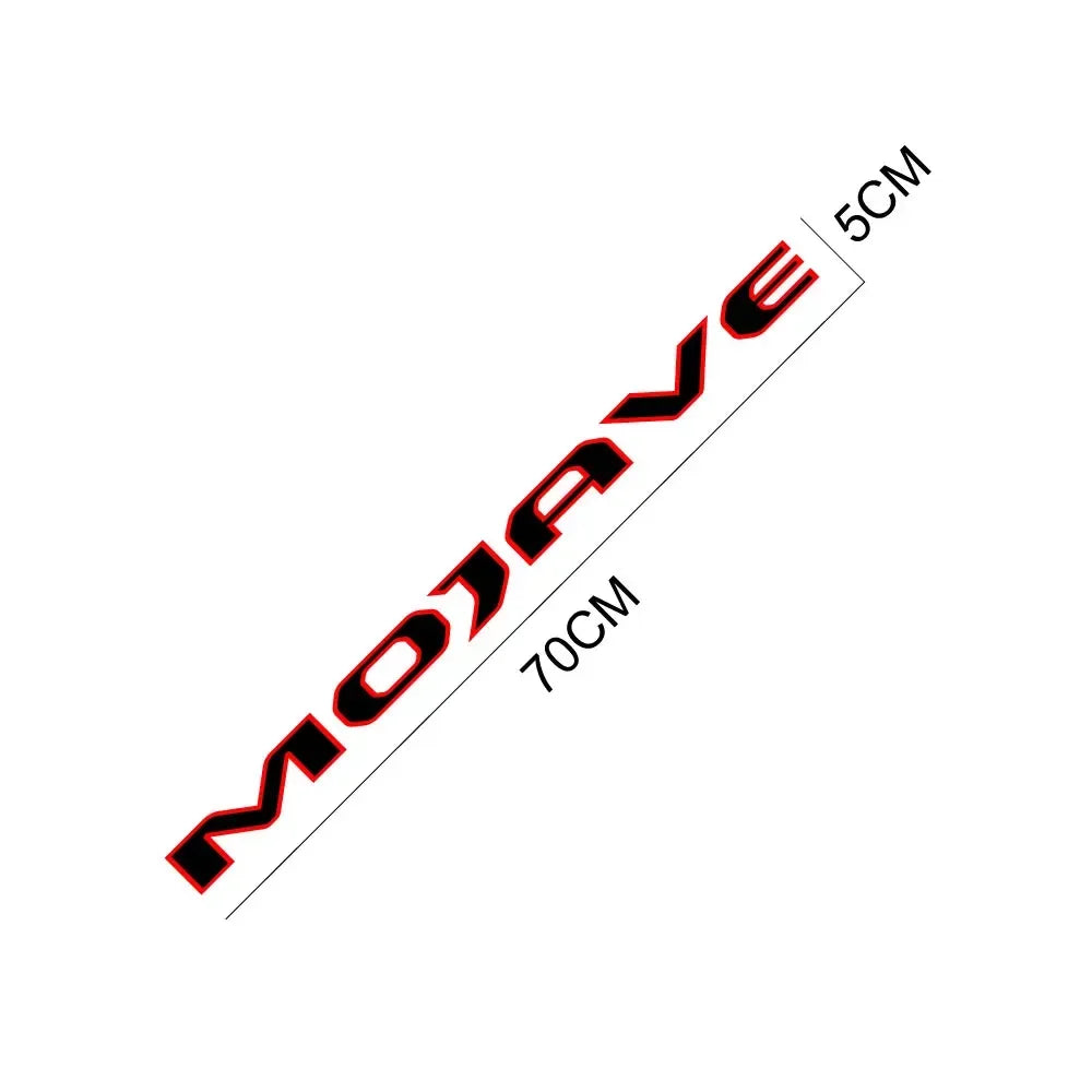 For Jeep Gladiator Mojave Pickup Engine Hood Decal Truck Stickers Graphic Vinyl Letters Decor Cover Auto Tuning Accessories 2Pcs