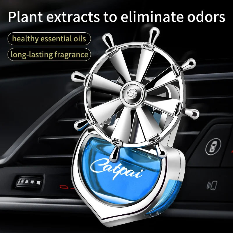 Car Aromatherapy Air Outlet perfume Rotating Spiral Parts Air freshener Eliminating Odor Interior Accessories Holiday Gift