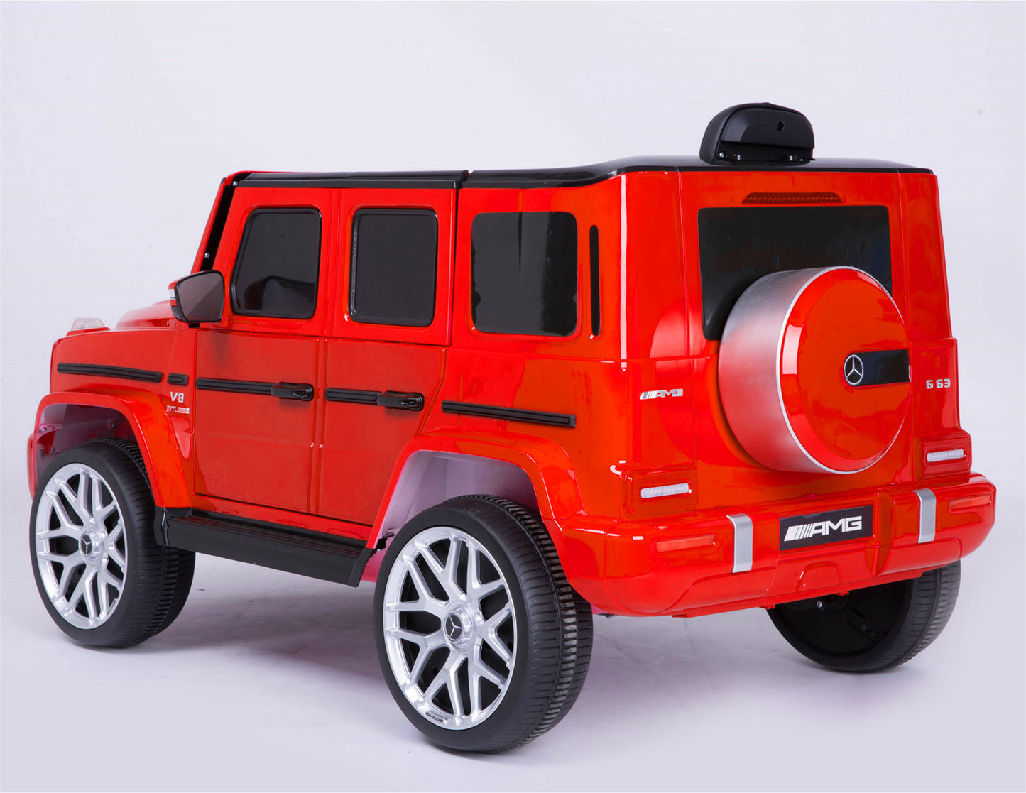 licensed Mercedes-Benz G63 Kids Ride On Car,kids Electric Car with Remote Control 12V licensed children car Motorized Vehicles for Girls,Boys,gift , Music, Horn, Spring Suspension, Safety Lock