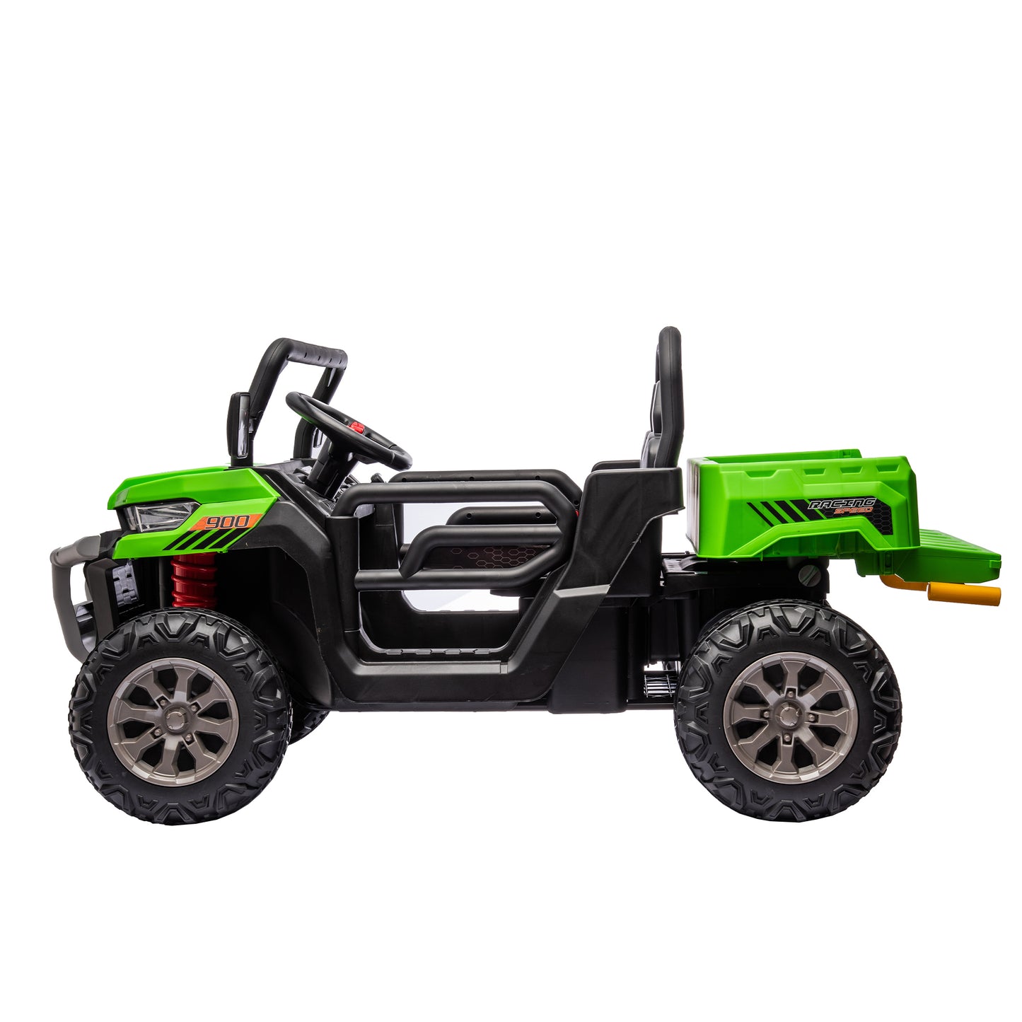 24V Ride On Truck 2 Seater Ride On UTV with 2x200W Motor Ride On Dump Truck with Dump Bed/Shovel Ride On Car with Remote Control Electric Vehicle with  Non-slip tyre for Boys Girls