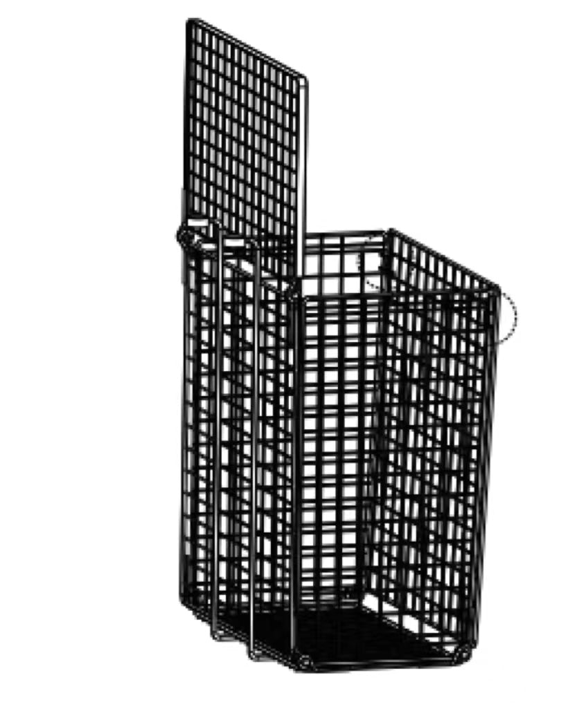 Metro mobility scooter parts-rear basket