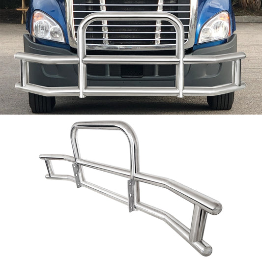 Front Bumper Deer Guard for Freightliner Cascadia 2008-2017 with Bracket G04020